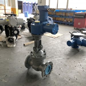 礦用電動(dòng)閥門(mén)MKZ941H-40 DN150防爆（礦山、冶