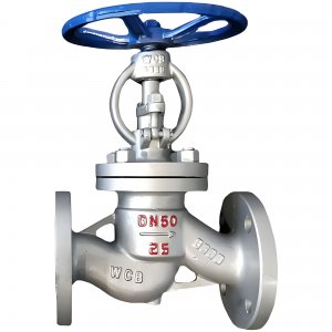 截止閥J41H-25\DN50介質(zhì)為高溫蒸汽及水，溫